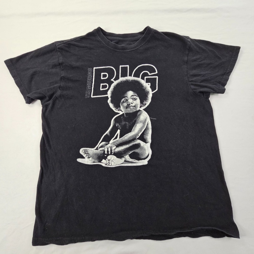 The Notorious BIG Black Short Sleeve T-Shirt Adult M